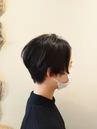 前髪縮毛矯正（Neo Liscio）＋シャンプーカット