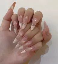 ⑨【チップ長さだし🎀】フレンチ / ガラスフレンチ ♡¥9,680 → ¥8,680