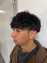 カット➕ツイストスパイラルパーマ