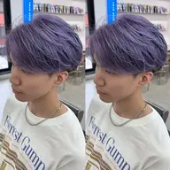 【✨透明感の出るカラー】カット+ブリーチ×1+透明感カラー+高濃度補修トリートメント