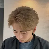 【モデル価格‼️】メンズカット＋ブリーチありorなし選べるダブルカラー🔥　　　ミニモ学割/韓国