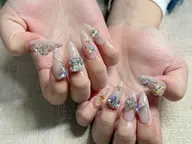 【長さだし】持ち込みデザイン 180分（パーツ付け放題）¥15880→¥14580