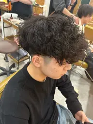 【ミニモ限定】外国人風スペインカール🇪🇸（メンズカット＋パーマ）