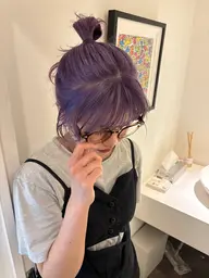 【ケアブリーチ使用⭐️】2ブリーチダブルカラー➕silkトリートメント