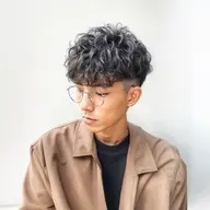 メンズカット➕ツイストスパイラルパーマ¥7700