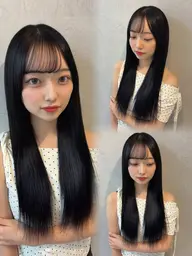 ‼️ご褒美メニュー‼️🫧✨似合わせカット+韓国風艶カラー+エクラリティトリートメント✨🫧