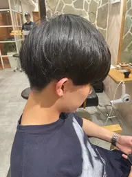 メンズカット(マッシュ、センターパート限定)