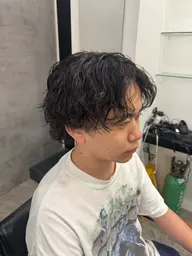 mensカット＋パーマ