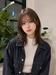 🌱普段のセットを楽に🌱💚韓国風レイヤーカット➕髪質改善2STEP TR 💚