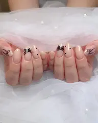6本アートコース🍒6本アート・通常パーツ付け放題✨持ち込みデザイン️🆗🙆♀️(オフ込み)