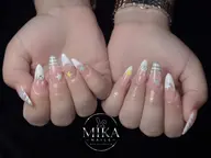 🎨チップ長さだし10本＋アートやり放題 🩵💛