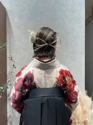 🎓💐卒業式袴着付け✨️
