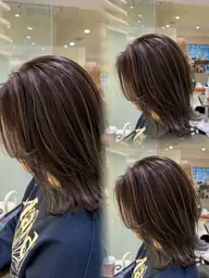 〖💭気になる白髪に💭〗白髪ぼかしハイライト