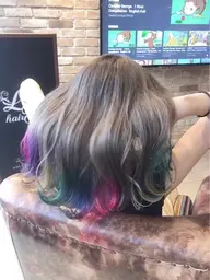 【かわいい色足しちゃう💋?】🌈❤️インナーor裾カラーコース