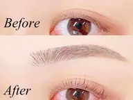 学割U24🎓《ナチュラル眉🌱》美眉アイブロウWAX+間引き (メイク込) ¥4800