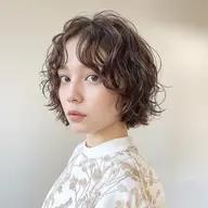 【ニュアンスヘアー☆ボリュームUP】パーマ+カット
