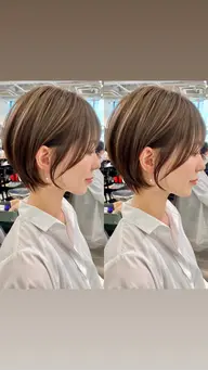 前髪顔周りカット✨