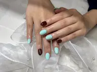 【ハンド】🧡ワンカラー、ラメ🩷5500→3500円