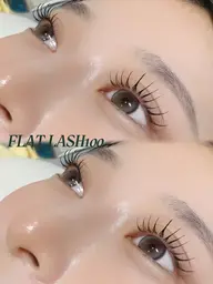 ⭐️フラットラッシュ100本🤎🌱【💎LED変更+¥1000】