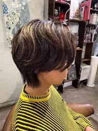 【メンズハイライト💪】大人ハイライト✖️カット💇