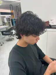 🔥1度はしたいモテ髪🔥トレンドメンズカット＋波巻きパーマ🌊