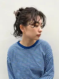 🪷モニター募集中🪷カット➕前髪パーマ➕トリートメント