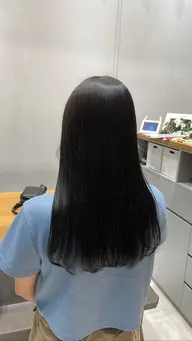 「サラ艶」ストレートパーマ+マイクロバブル👀