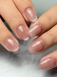 【チップ長さだし+マグネットワンカラー/グラデ】うるうるシルクマグも🙆♀️ 【パラジェルフィルイン】