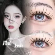 【❤︎フラットラッシュ140本❤︎】オフ込み🪽韓国風束間仕上げ🙆🏻♀️🩶