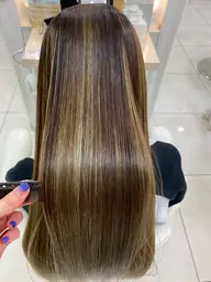 🌼カット+カラー+白髪ぼかしハイライト+オージュア(4ステップトリートメント)