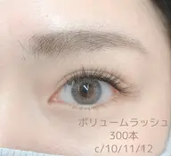 【練習モデル】🎀ིྀオフ選択可〇高持続LEDボリュームラッシュ300本🎀ིྀ(オフありの場合は➕500円)