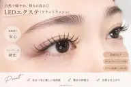 【練習モデル様】マツエク60分つけ放題(フラットラッシュ)コーティング付き