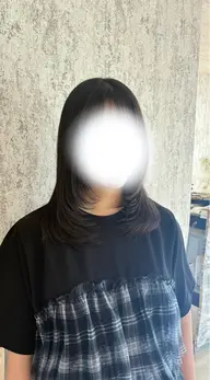レイヤーカット(現在レイヤーが入っていない方)