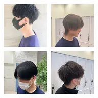 🔹メンズカット+眉カット