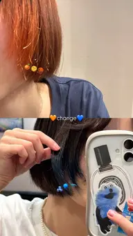 デザインカラー🎨+トリートメント🫧