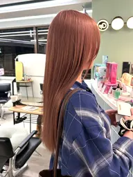 【📛初回限定📛1step treatment無料❗️】カット➕リタッチブリーチ＋オンカラー