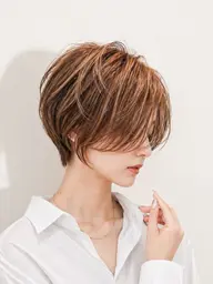 【8/5.6.7の3日間限定】ショートカット+ハイライトカラー+トリートメント