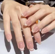 💕自爪💕ワンホンマグネットフレンチ💕ベースカラー有り