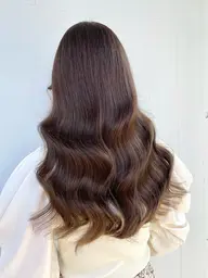アディクシーカラー 透明感🧊赤味、黄味が気になる方に🌝透け感たっぷりです!トリートメント付き🌿
