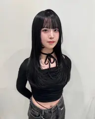 【💛エレガントプラン🖤】🇰🇷トレンド先取りレイヤーカット🇰🇷+透明感カラー+髪質改善トリートメント🫧