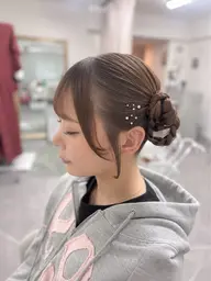 【ミニモセール】¥4500→¥2500 ⭐️アレンジヘア+シールパールつけ放題⭐️ ※アップ以外!※写真撮影必須