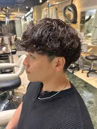 メンズパーマ🌀+カット💇♂️