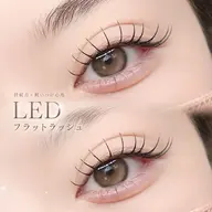 🌟LEDフラットラッシュ100本🌟