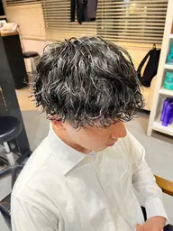 ［メンズ限定］メンズカット＋デザインパーマ（MB付き）