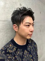 メンズカット+眉カット+クイックヘッドマッサージ 10000→6990