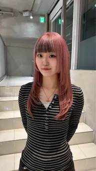 ブリーチなしのダブルカラー🤹🏻‍♀️🫧