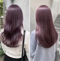 💜ダメージレス艶カラー