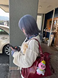 ブリーチカラー＋似合わせカット