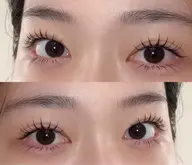 【LED付き】ダブルラッシュ60束+下30本&コーティング付き¥6990
