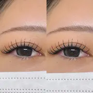 フラットラッシュ100本🩶Wコーティング付〈束感仕上げ〉